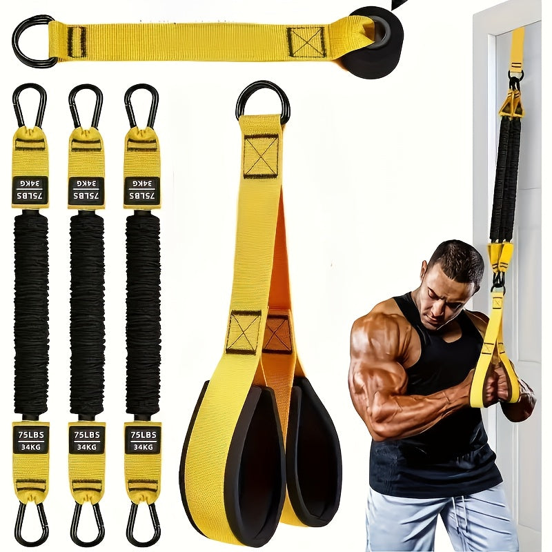 STÆDIX™ Suspension Trainer – Profi Schlingentrainer mit Widerstandsbändern für funktionales Ganzkörpertraining Zuhause & im Gym
