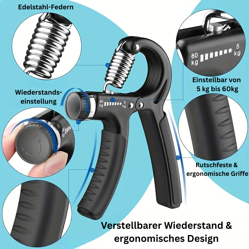 STÆDIX™ Hand Grip Strengthener – 2er Pack verstellbar 5-60kg