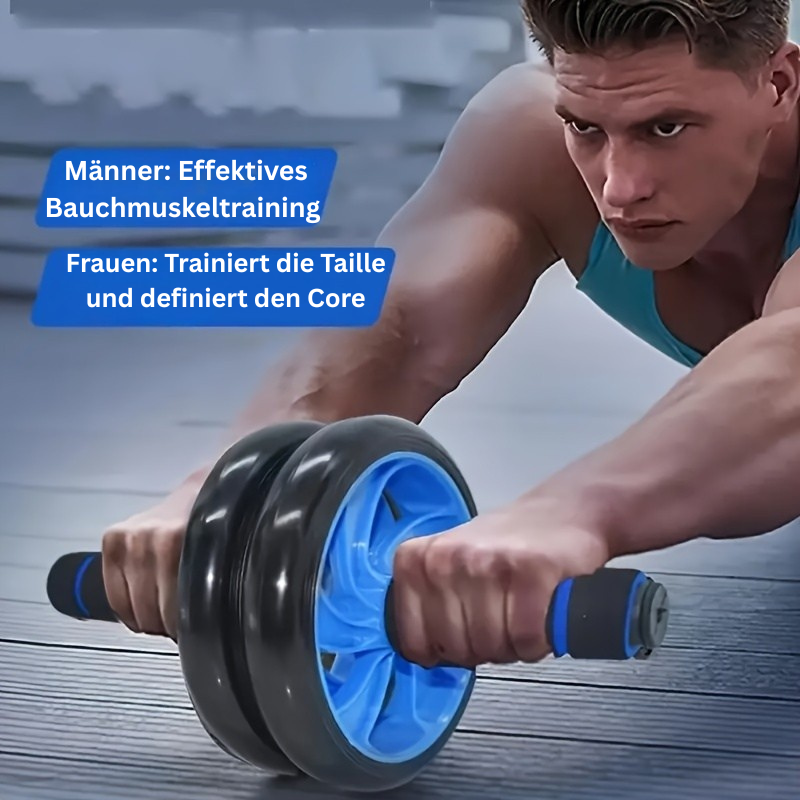 STÆDIX™ Core Wheel – Kompaktes Bauchtrainer-Rad für effektives Core-Training Zuhause & im Gym