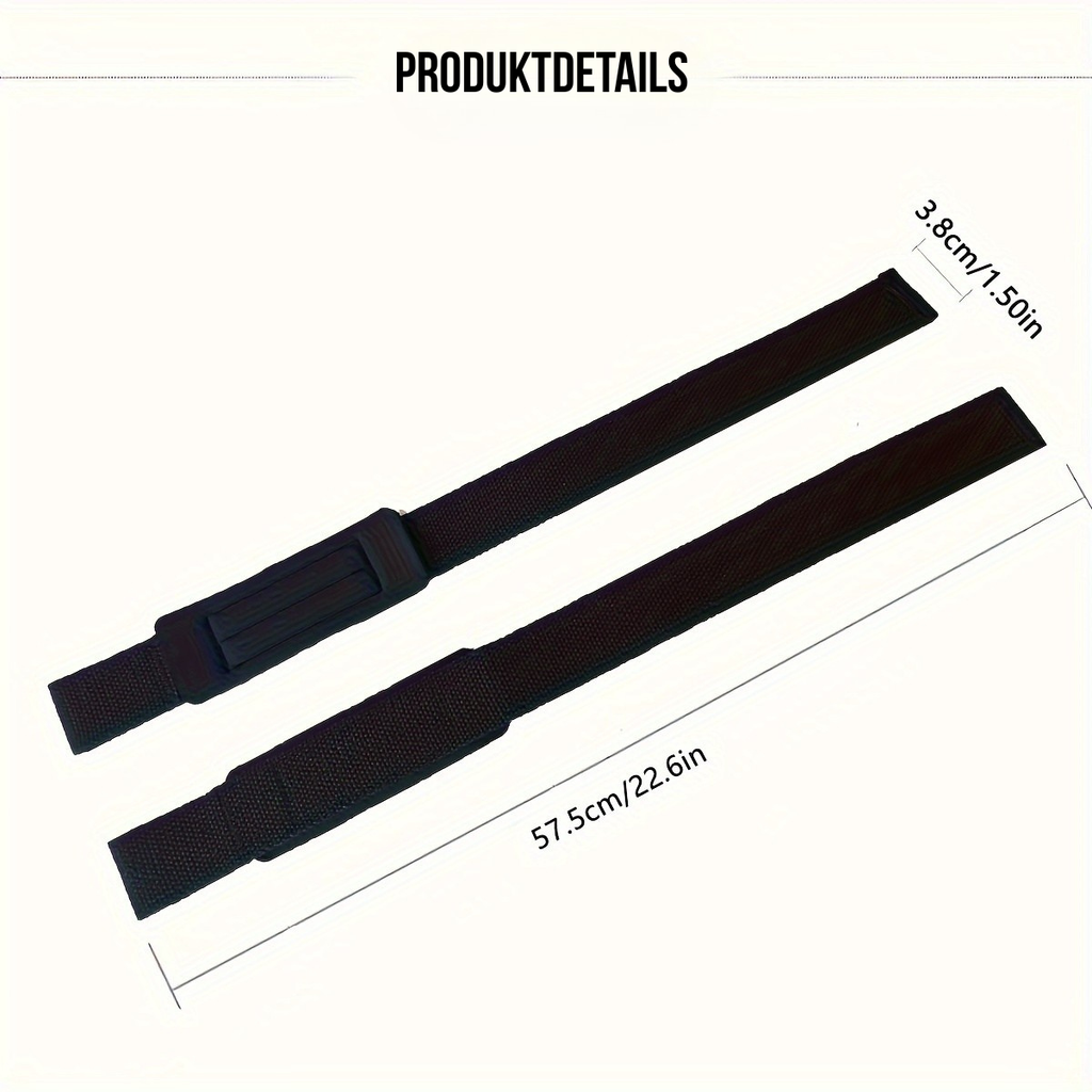 STÆDIX™ Power Grip Straps – Rutschfeste Zughilfen für Gewichtheben, Klimmzüge & Krafttraining