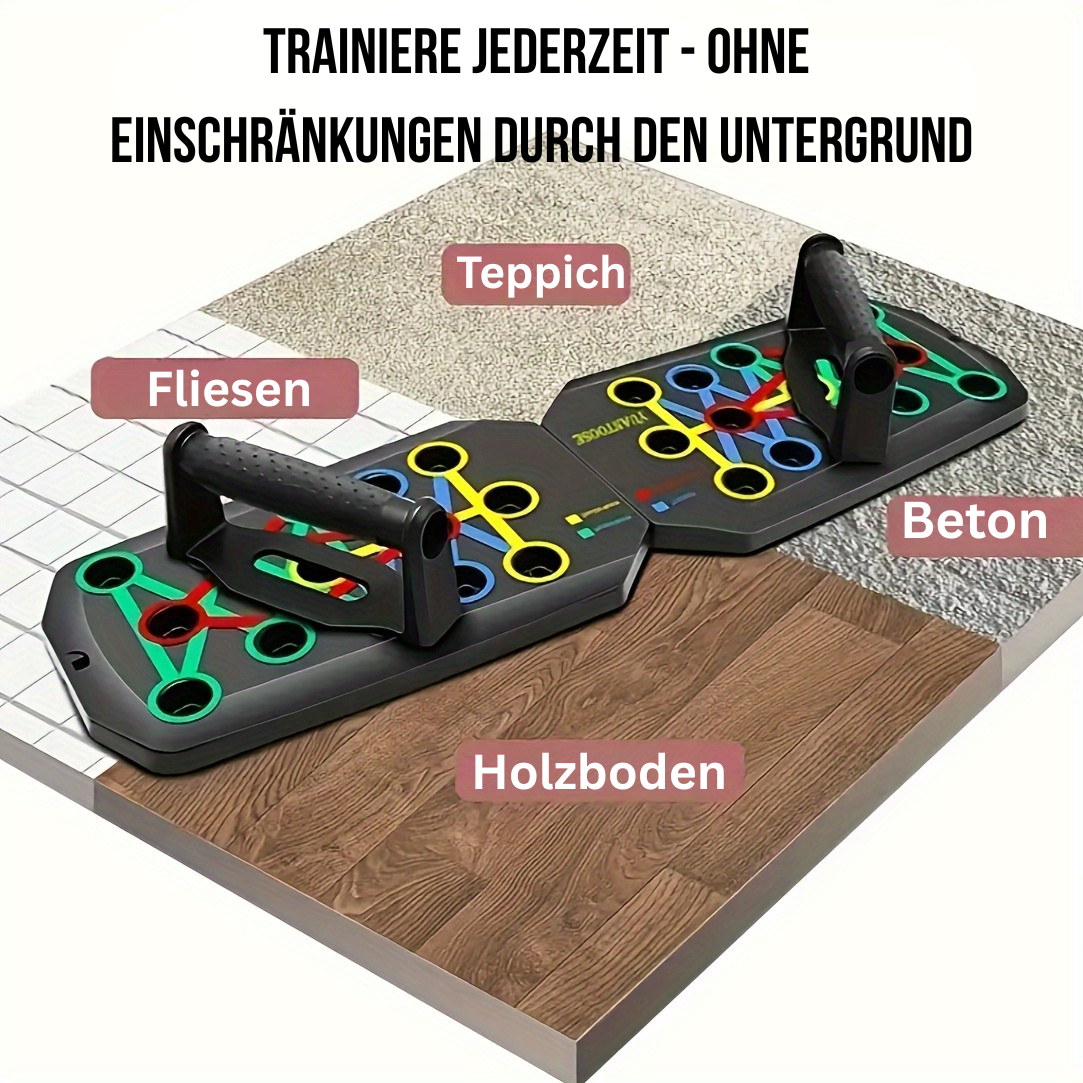 STÆDIX™ Push-Up Board – Multifunktionales Trainingssystem für Zuhause